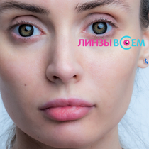 Цветные линзы EOS GBK1 Black Фото