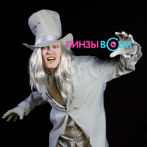 Карнавальные линзы EOS White Out Фото