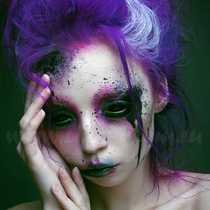 Склеральные линзы Black Sclera 22 mm